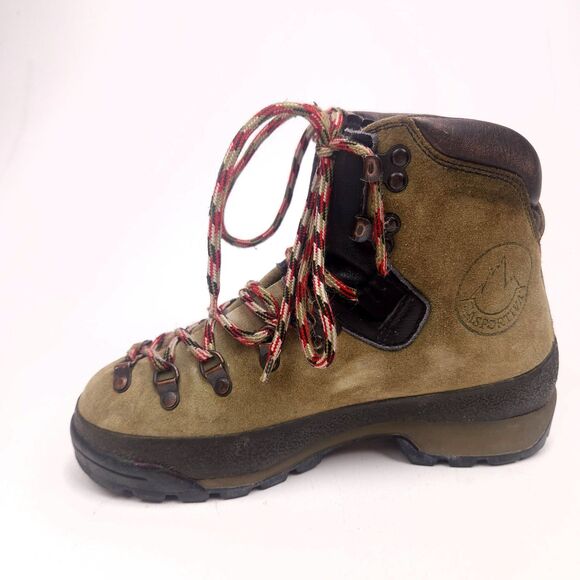 La Sportiva Jeff Lowe Italy Mountaineer Leather Hiking Boots Size 38 US Men\'s 6 main image 6